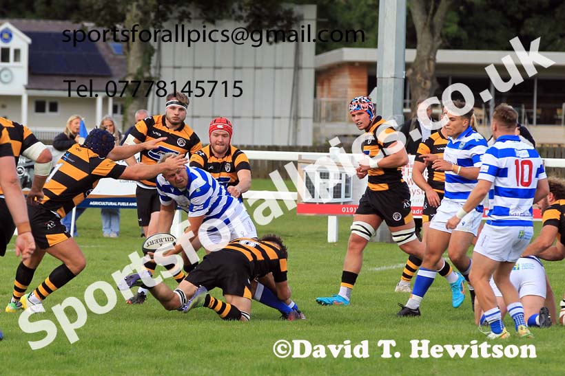 Tynedale v Sheffield Tigers, Sat., Sept. 17th, 2022. Photo: David T. Hewitson/Sports for All Pics
